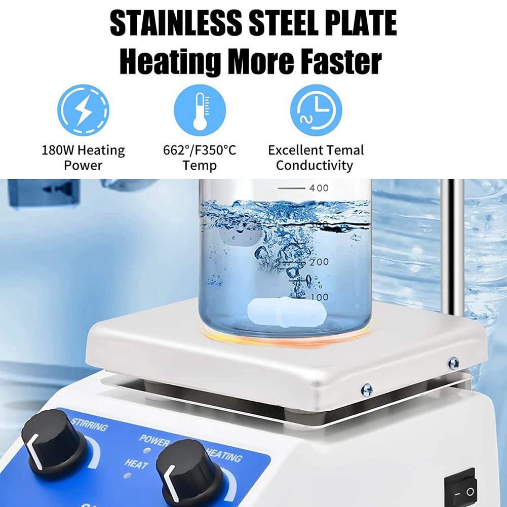 Magnetic Stirrer Hotplate - Neuheiten - Labor-Magnetrührplatte, Heißrührgerät für Chemieausrüstung,