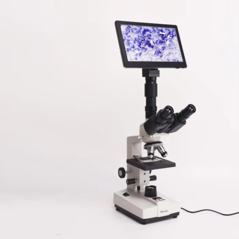 Medical Lab Microscope - Phenix XSP-35TVW Tragbares CE-zertifiziertes Digitales Tier-Samen-Mikroskop