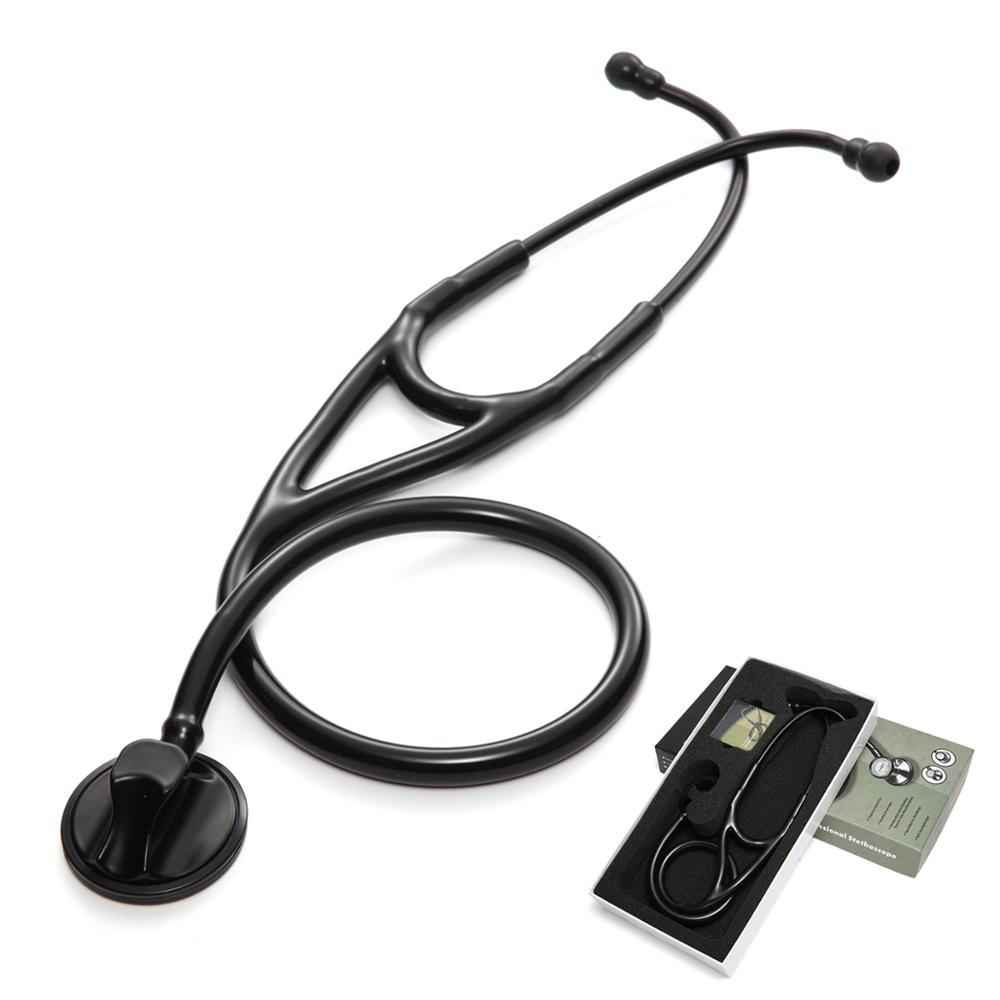 Medical Lab Equipments - Professionelles Herz-Lungen-Kardiologie-Stethoskop, medizinisches Einzelkopf-Arzt-Stethoskop, Arzt, Student,