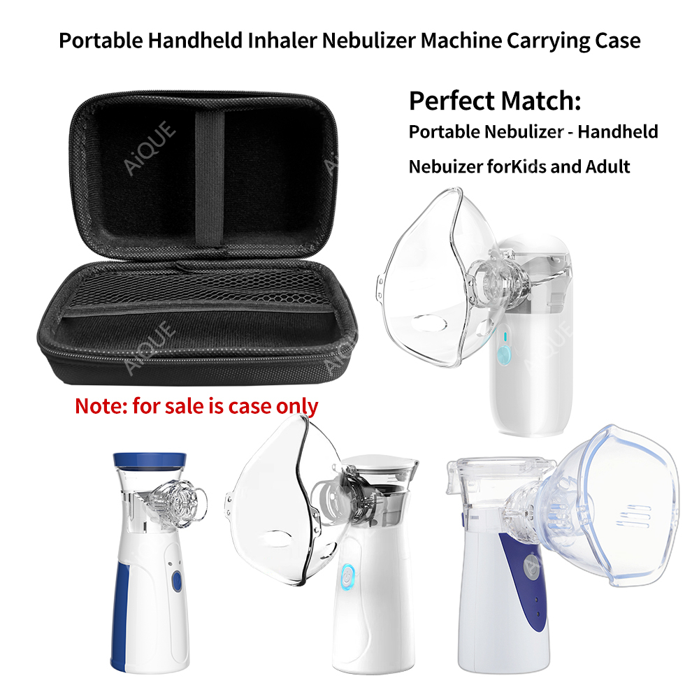 Medical Lab Equipments - AiQUE Stoßfeste, wasserdichte Aufbewahrungstasche für Vernebler,