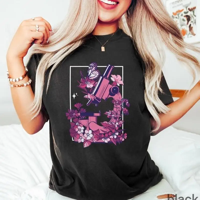 Medical Lab Microbiology - Mikrobiologie-T-Shirt, medizinisches Labor, Wissenschaft, neues PhD-Abschlusslabor,
