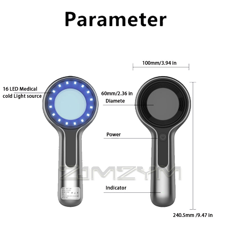 Woods-Lampe Tragbarer Hautdete – Medical Lab Equipments Bewertung und Preis