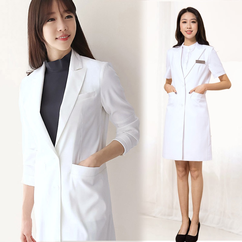Koreanischer Stil Langarm Weiß – Medical Lab Years Bewertung und Preis
