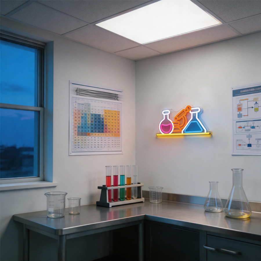 Laborausrüstung LED-Neonschild – Medical Lab Technology Bewertung und Preis
