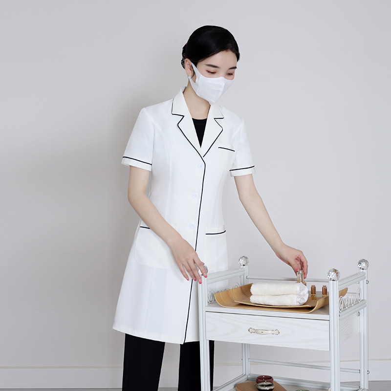 Kurzärmeliger weißer Laborkitt – Medical Lab Years Bewertung und Preis