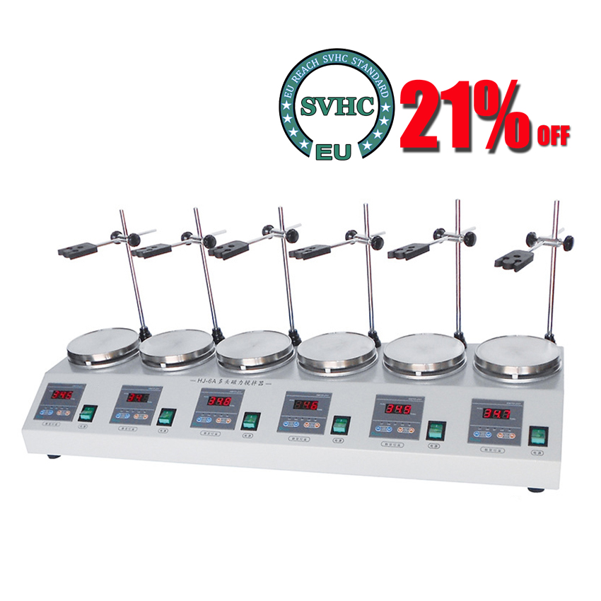 6-Kopf-Magnetheizrührer, Mehrt – Magnetic Stirrer Hotplate Bewertung und Preis